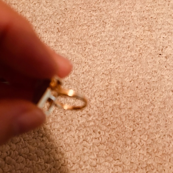 Amethyst fantasy ring 14k setting/ with Diamond accents - Picture 9 of 14